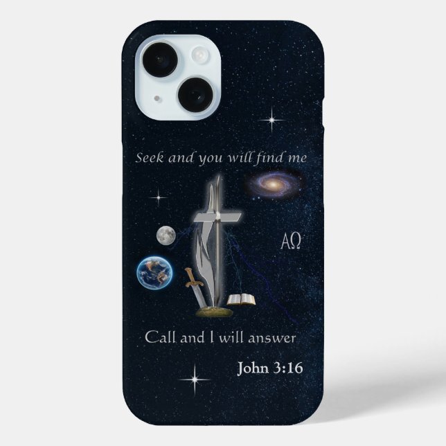 Bible verse Case-Mate iPhone case (Back)