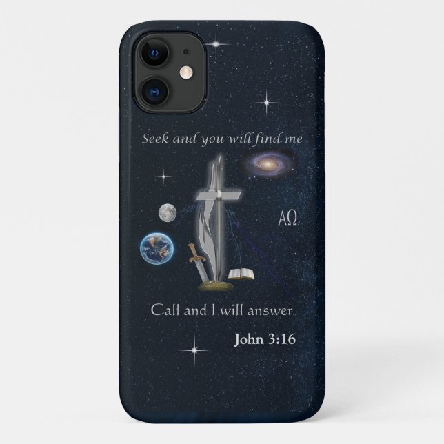 Bible verse Case-Mate iPhone case (Back)