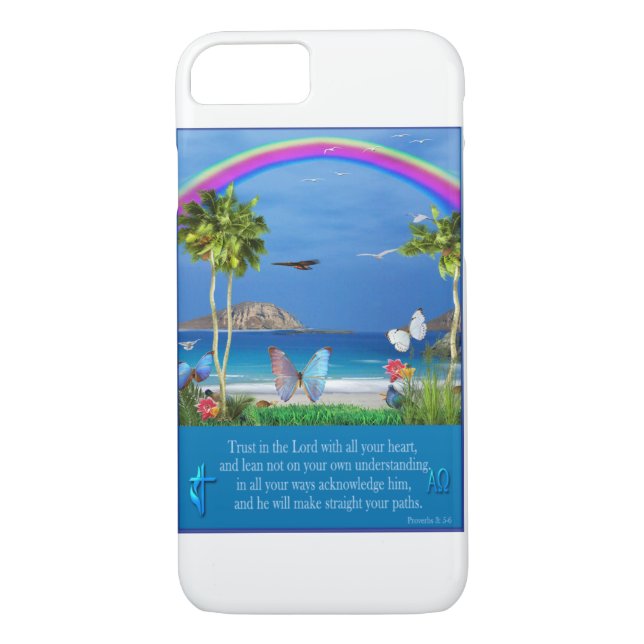 Bible Verse Christian Case-Mate iPhone Case (Back)
