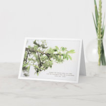 Bible Verse Christian Graduation Greeting Card