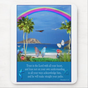 Bible Verse Christian Mouse Pad