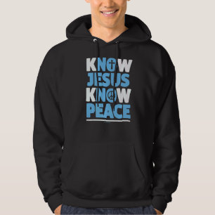Bible Verse Christian Religious Church Godly 3 Hoodie