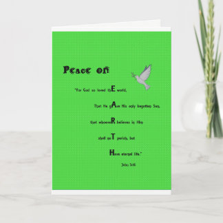 Bible Verse Christmas card - John 3:16