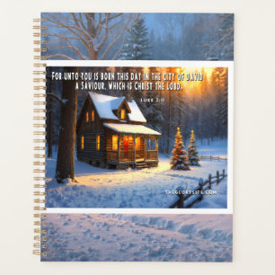 Bible Verse Christmas Planner