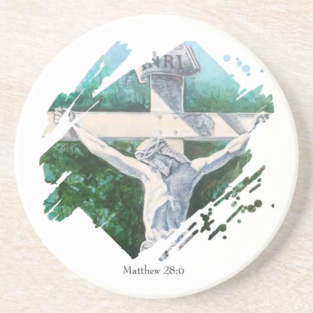 Bible Verse Cross Coasters (Front)
