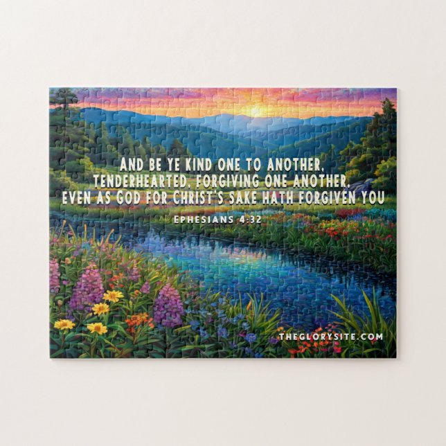 Bible Verse Ephesians  Jigsaw Puzzle (Horizontal)