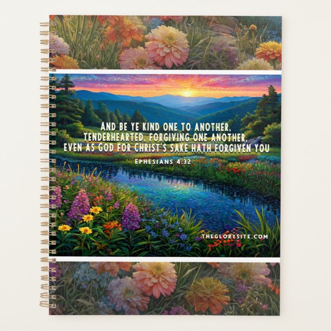 Bible Verse Ephesians  Planner (Front)