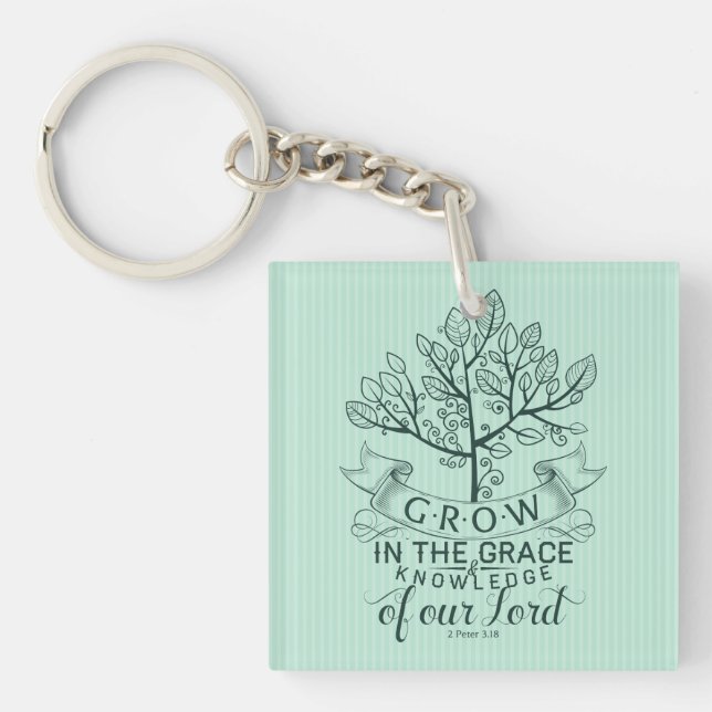 Bible Verse Grace Porte - clé (Devant)