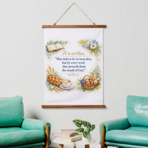 Bible Verse Home Decor, Messianic Jewish Wall Art
