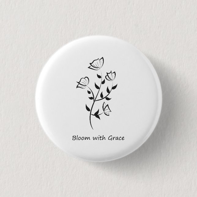Bible Verse Illustration  Button (Front)