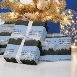 Bible verse, Isaiah 40:26 Wrapping Paper