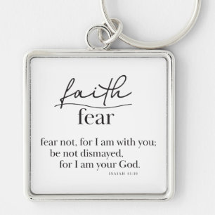 BIBLE VERSE - Isaiah 41:10 - Keychain