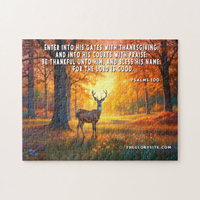Bible Verse Jigsaw Puzzle (Horizontal)