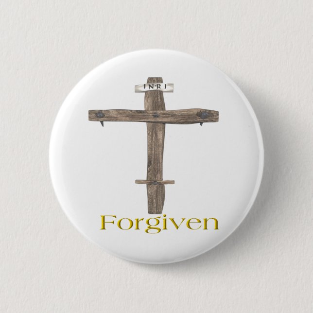 Bible verse John 3:16 2 Inch Round Button (Front)