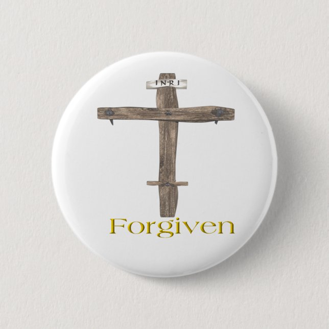 Bible verse John 3:16 2 Inch Round Button (Front)