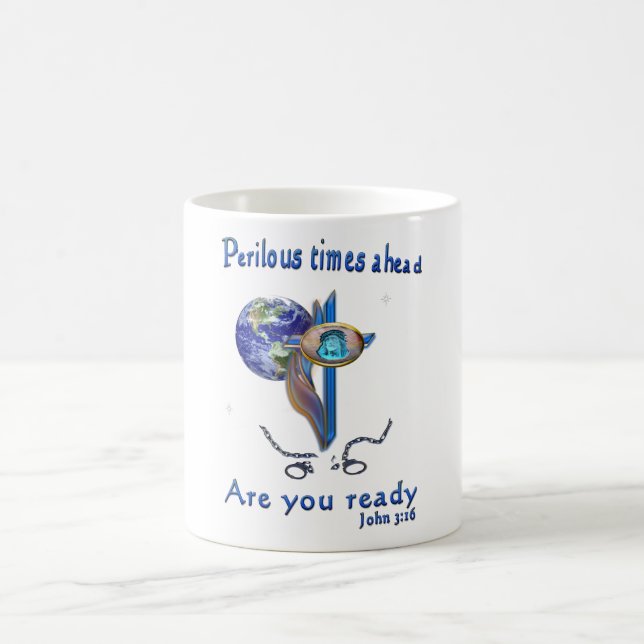Bible Verse John 3:16 Coffee Mug (Center)