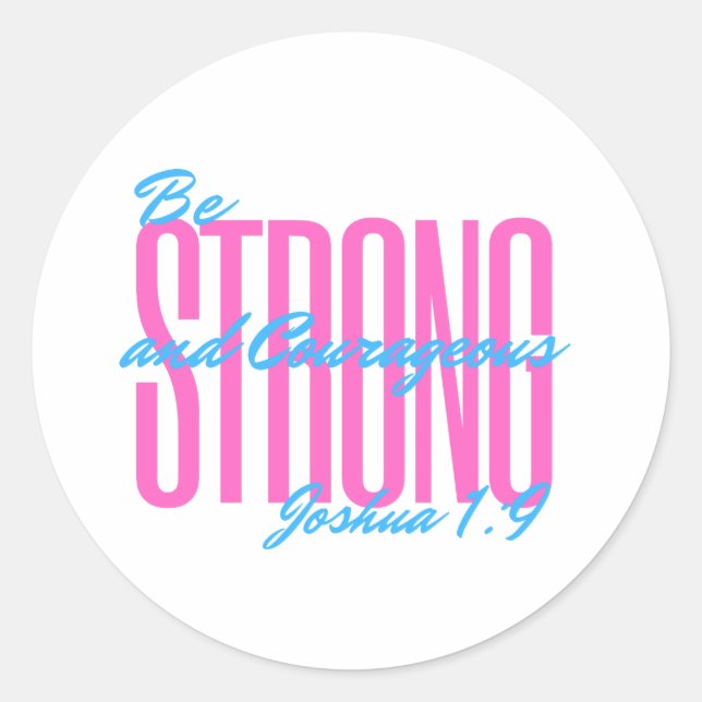 Bible Verse Joshua 9:1 Sticker (Front)