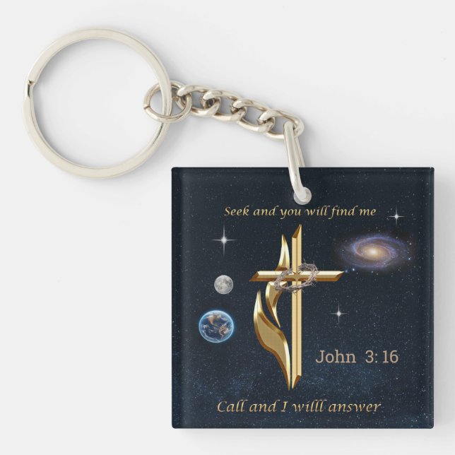 Bible verse keychain (Front)