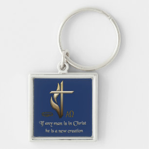 Bible verse keychain