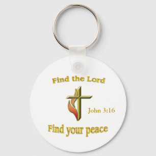 Bible verse keychain