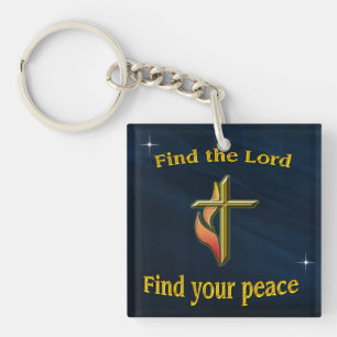 Bible verse keychain