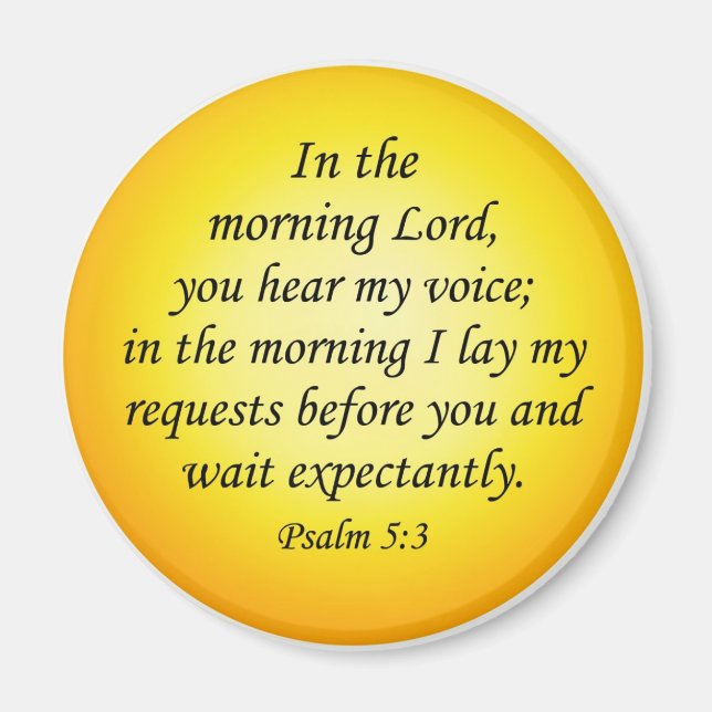 Bible verse magnet (Front)