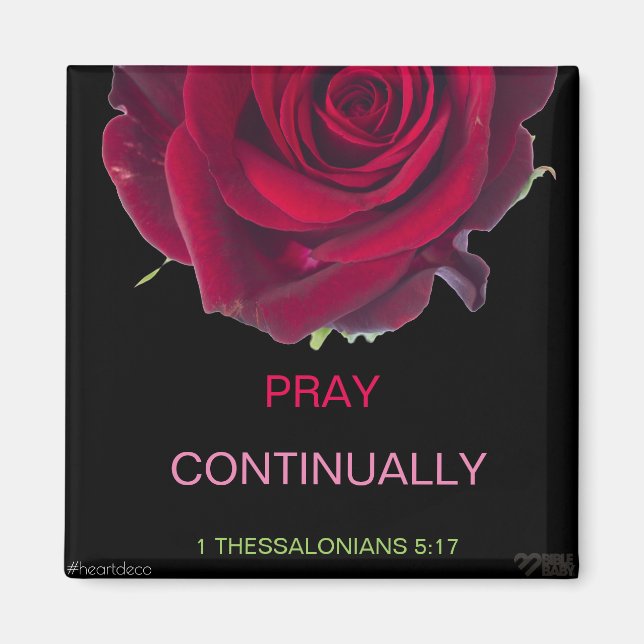 Bible Verse Magnet - 1 Thessaloniciens (Devant)