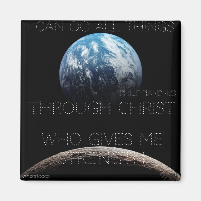 Bible Verse Magnet - Phillipiens (Devant)
