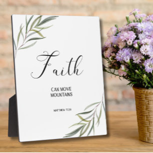 Bible verse Matthew leaves scripture  Plaque