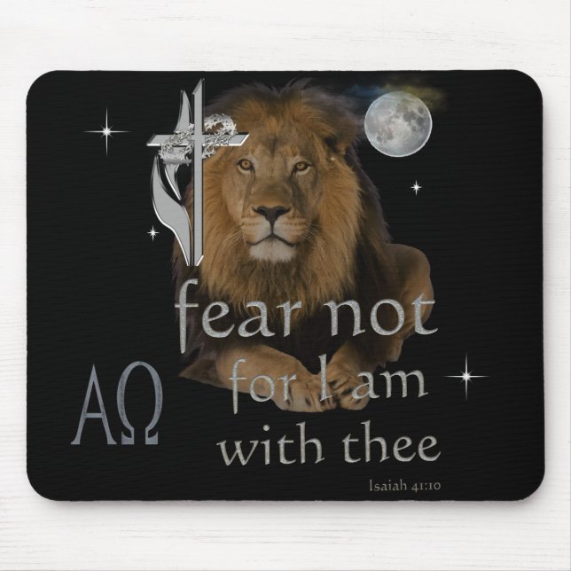 Bible Verse Mouse Pad (Front)