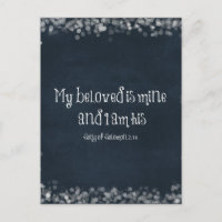 Bible Verse : My Beloved is Mine and I am His