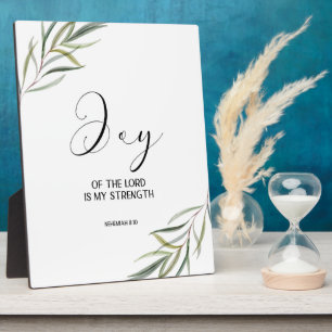 Bible verse Nehemiah leaves scripture Plaque