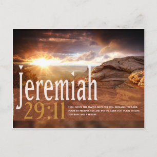 Bible Verse Postcard