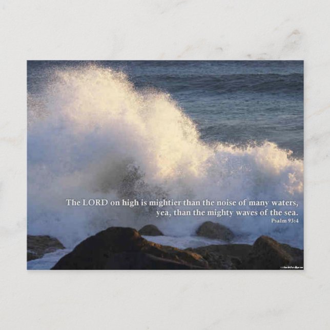 Bible Verse Postcard (Front)