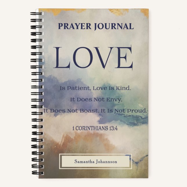 Bible Verse  Prayer Journal (Front)