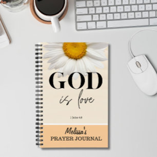 BIble Verse Prayer Journal Spiral Notebook