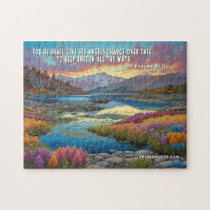 Bible Verse Psalms Jigsaw Puzzle