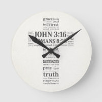 Bible Verse Reference Cross Wall Art