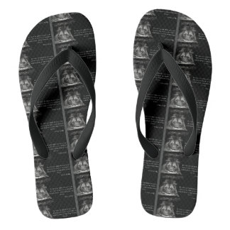 Bible Verse Scripture 1 Peter 5:8 KJV II All-Over Flip Flops