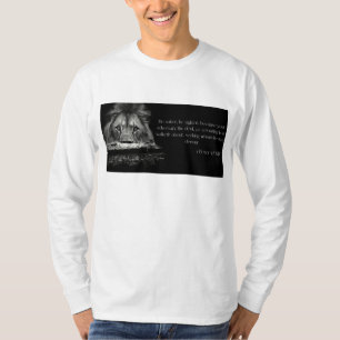 Bible Verse Scripture 1 Peter 5:8 Mens Long Sleeve T-Shirt