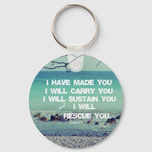 Bible Verse Scripture Keychain
