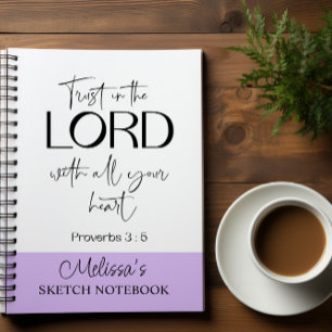 Bible Verse Sketch Notebbok Notebook