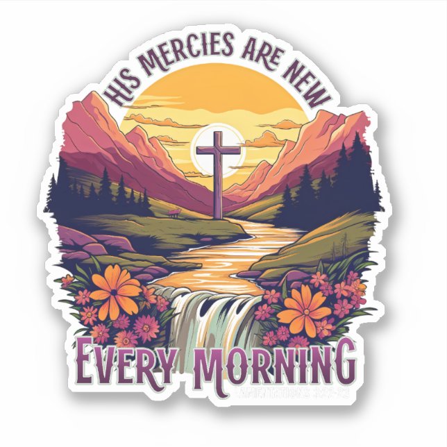 Bible Verse Sticker (Front)
