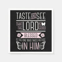 Bible Verse Taste And See That The Lord Is Good Bl