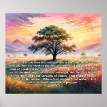 Bible Verse Template, Value Poster Paper (Matte)
