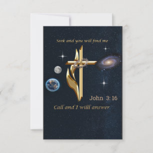 Bible verse thank you card