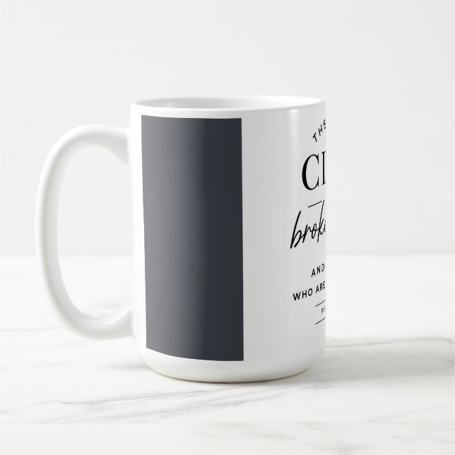Bible verse - The Lord is Close Coffee Mug (Left)