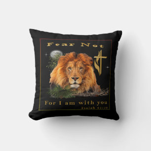 Bible verse throw pillow