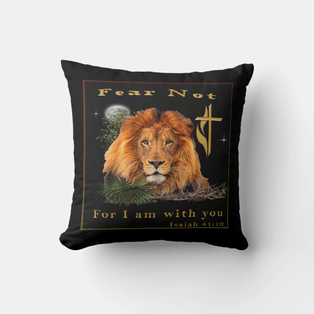 Bible verse throw pillow (Front)