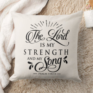 Bible Verse Throw Pillow